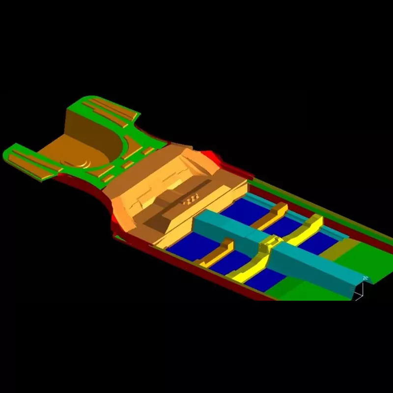 Матрице за штанцање подних склопова аутомобила