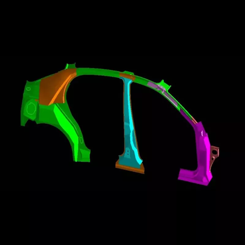 Матрице за штанцање унутрашњег склопа аутомобилске бочне плоче