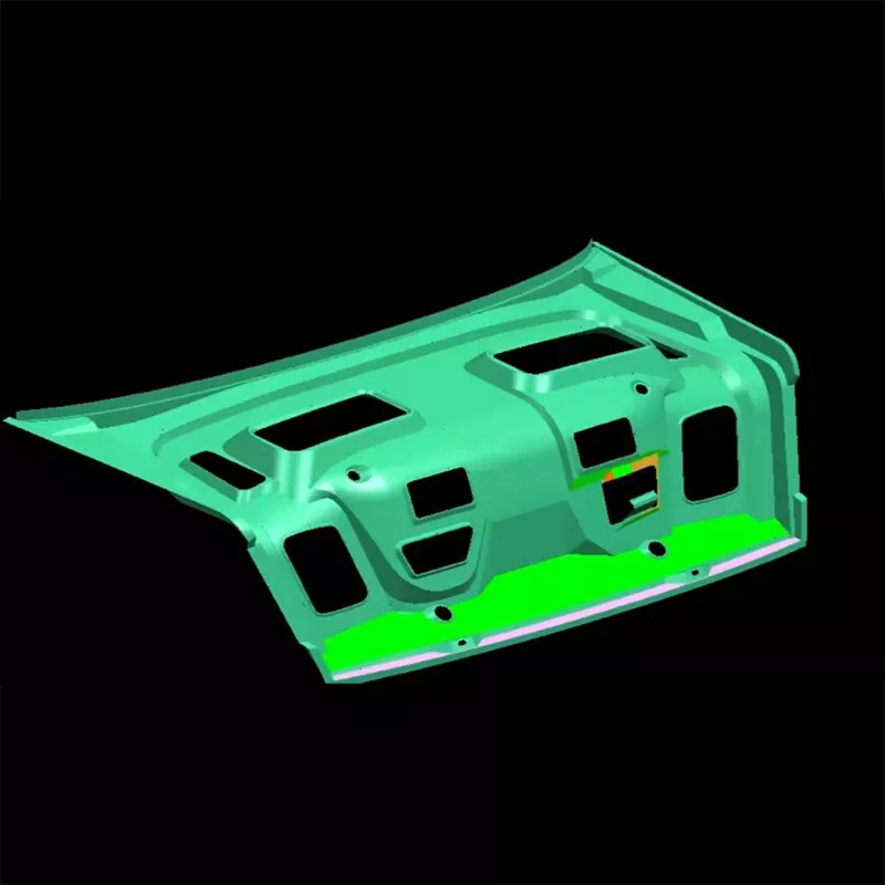 Матрица за штанцање унутрашњег панела поклопца пртљажника аутомобила